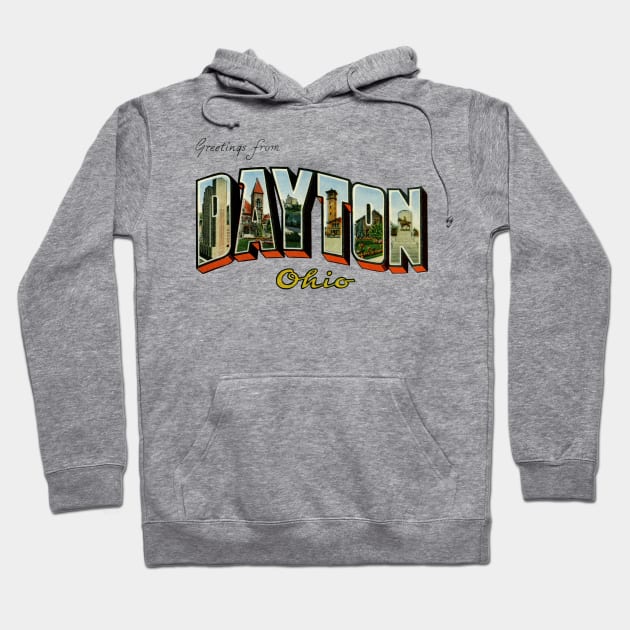 Greetings from Dayton Ohio Hoodie by reapolo